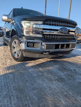 Shadow Black 2018 Ford F-150 Lariat