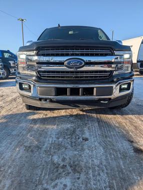 Shadow Black 2018 Ford F-150 Lariat