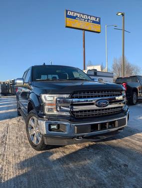 Shadow Black 2018 Ford F-150 Lariat