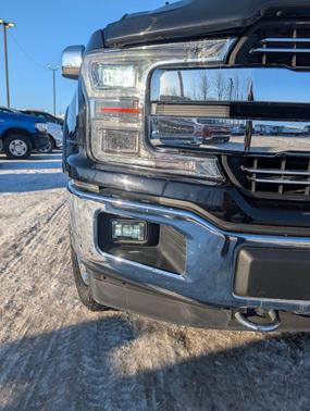 Shadow Black 2018 Ford F-150 Lariat