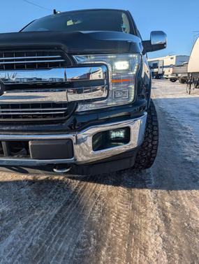 Shadow Black 2018 Ford F-150 Lariat
