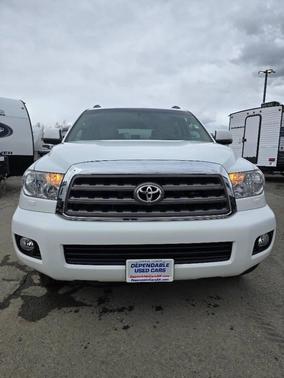Super White 2013 Toyota Sequoia SR5