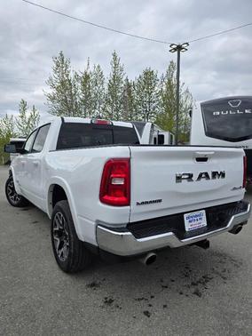 Bright White Clear Coat 2025 RAM 1500 Laramie