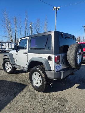 Bright Silver Metallic Clear Coat 2012 Jeep Wrangler Sport