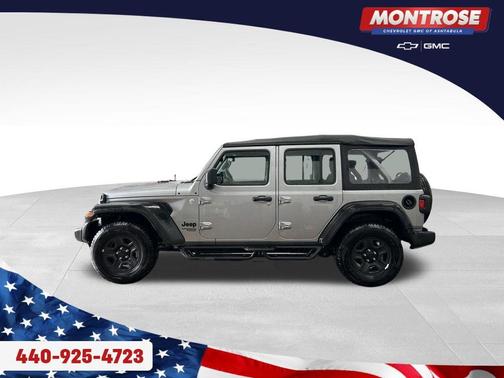 Billet Silver Metallic Clearcoat 2021 Jeep Wrangler Unlimited Sport