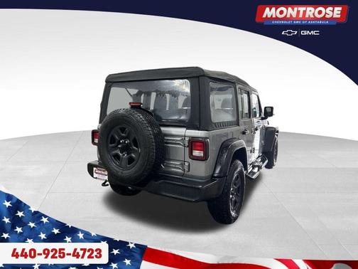 Billet Silver Metallic Clearcoat 2021 Jeep Wrangler Unlimited Sport