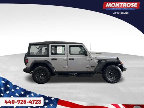 Billet Silver Metallic Clearcoat 2021 Jeep Wrangler Unlimited Sport