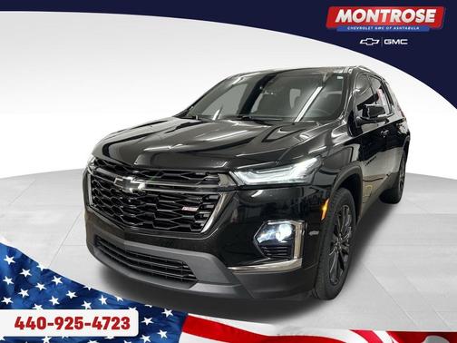Black Metallic 2024 Chevrolet Traverse Limited RS