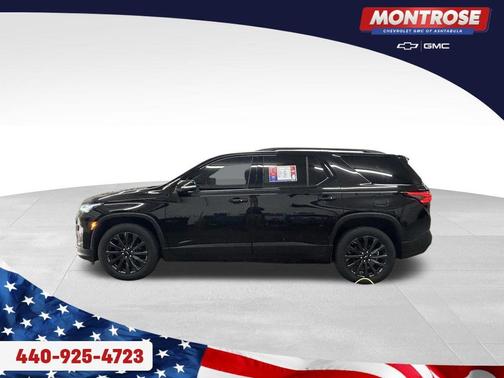 Black Metallic 2024 Chevrolet Traverse Limited RS