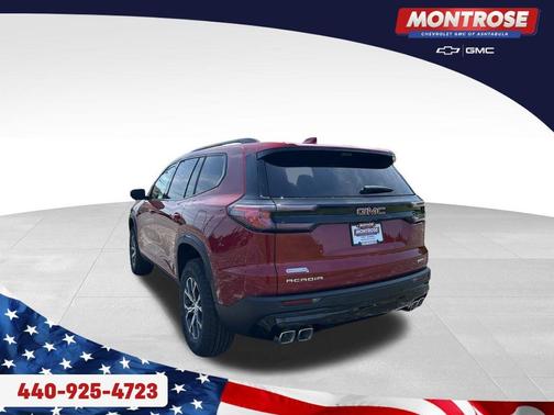 Volcanic Red 2026 GMC Acadia AT4