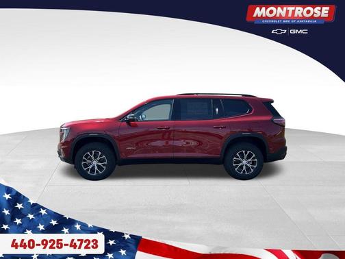 Volcanic Red 2026 GMC Acadia AT4