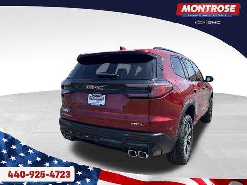 Volcanic Red 2026 GMC Acadia AT4