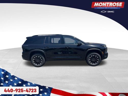Black 2026 Chevrolet Traverse Z71