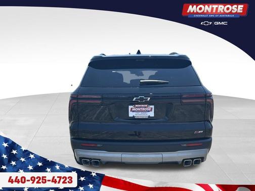 Black 2026 Chevrolet Traverse Z71