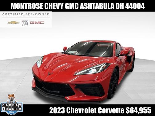 Torch Red 2023 Chevrolet Corvette Stingray w/1LT