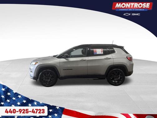 Billet Silver Metallic Clearcoat 2023 Jeep Compass Altitude
