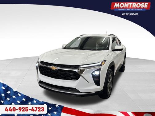 Summit White 2025 Chevrolet Trax LT