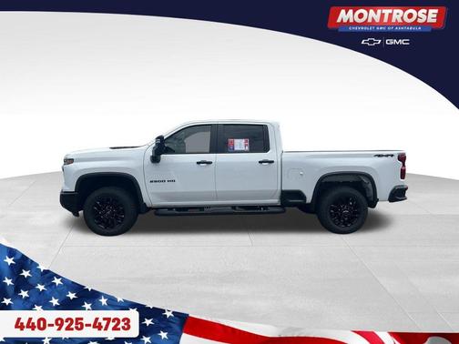 Summit White 2025 Chevrolet Silverado 2500 Custom