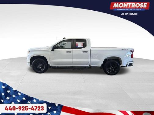 Summit White 2023 Chevrolet Silverado 1500 Custom