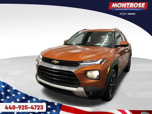 Orange Metallic 2022 Chevrolet Trailblazer LT