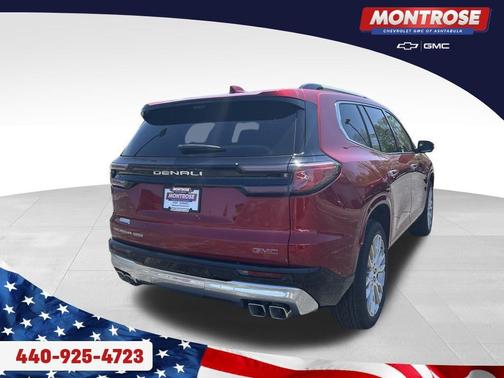 Volcanic Red 2026 GMC Acadia Denali