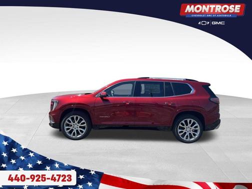 Volcanic Red 2026 GMC Acadia Denali
