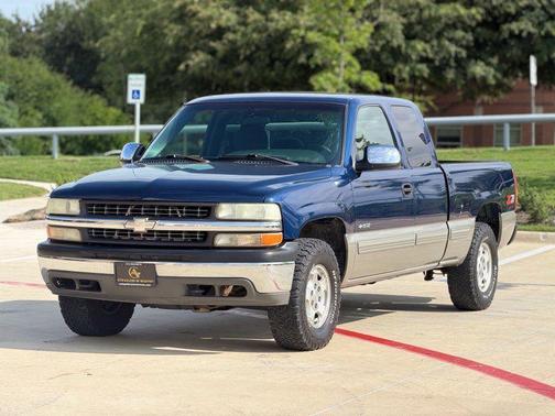 Blue 1999 Chevrolet Silverado 1500 LS Extended Cab