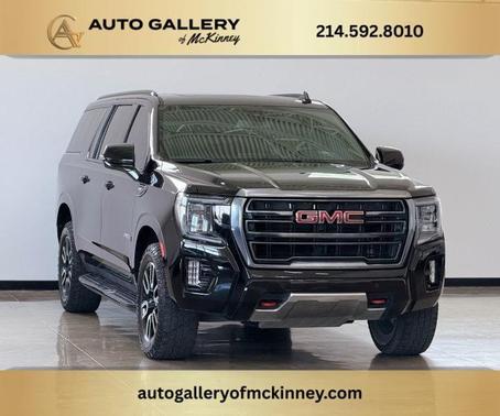Black 2022 GMC Yukon XL AT4