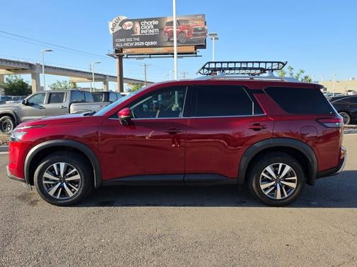 Scarlet Ember 2024 Nissan Pathfinder SL