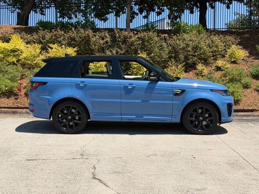 Blue 2022 Land Rover Range Rover Sport SVR