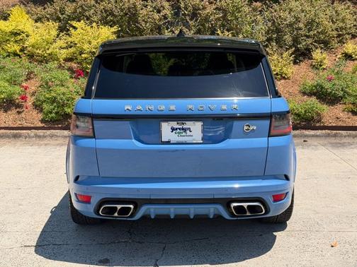 Blue 2022 Land Rover Range Rover Sport SVR