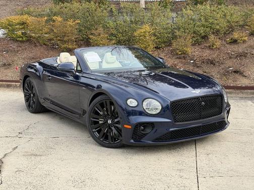 Blue 2022 Bentley Continental GT GT Speed