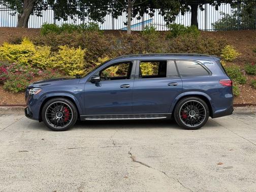 Twilight Blue 2024 Mercedes-Benz AMG GLS 63 AMG GLS 63