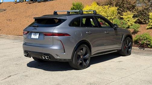 Gray 2023 Jaguar F-PACE SVR