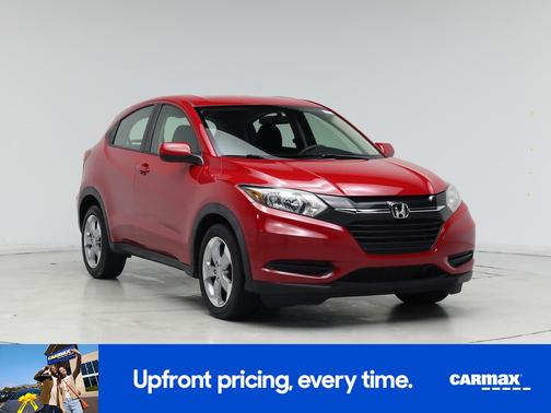 Red 2018 Honda HR-V LX