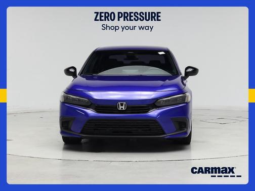 Blue 2024 Honda Civic Sport