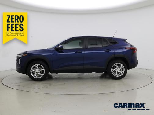 Blue 2024 Chevrolet Trax LS