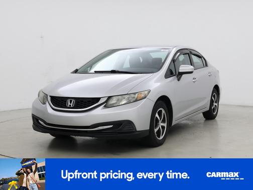 Silver 2015 Honda Civic SE