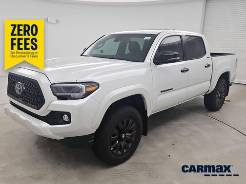 White 2023 Toyota Tacoma Limited