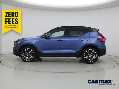 Blue 2021 Volvo XC40 T5 R-Design