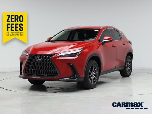 Red 2024 Lexus NX 250