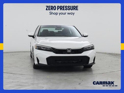 White 2026 Honda Civic LX