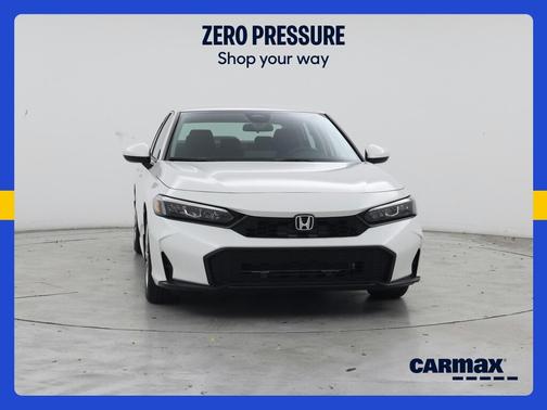White 2026 Honda Civic LX