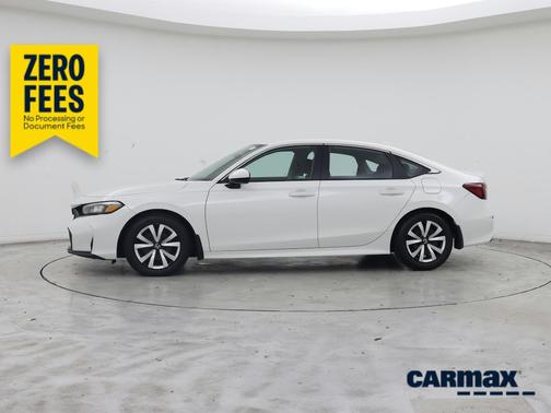 White 2026 Honda Civic LX
