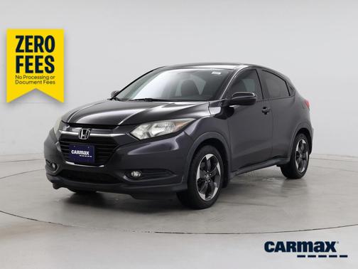 Gray 2018 Honda HR-V EX