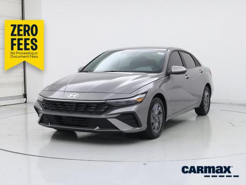 Gray 2024 Hyundai ELANTRA HEV Blue