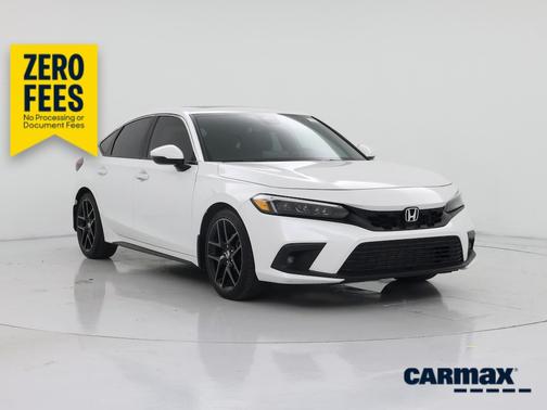 White 2022 Honda Civic Sport Touring