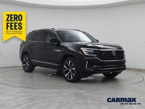 Black 2024 Volkswagen Atlas SEL Premium R-Line