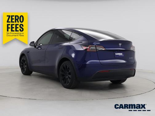 Blue 2021 Tesla Model Y Long Range