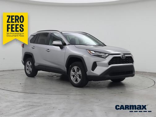 Silver 2022 Toyota RAV4 XLE